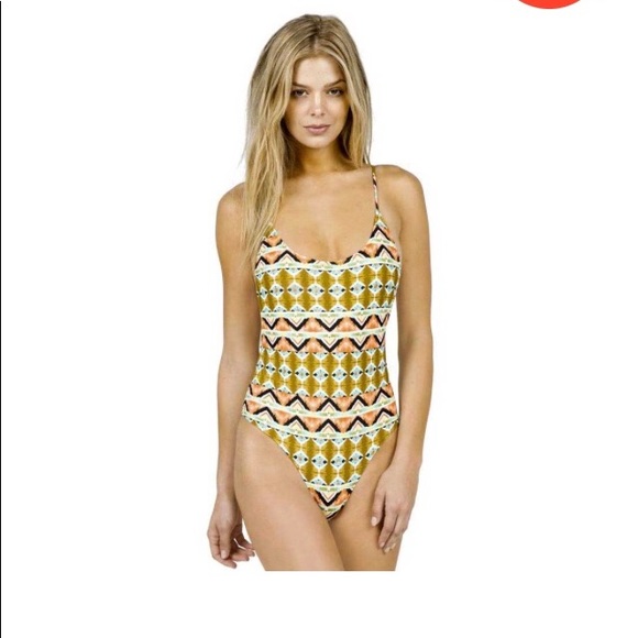 Volcom Other - Volcom native drift 1 piece swim suit size small